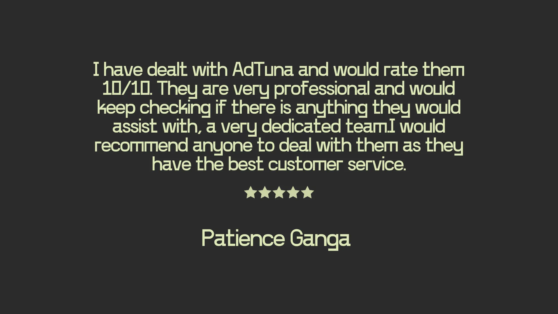 Website Design - Client Testimonials